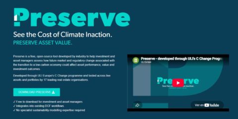 Preserve, nueva herramienta para evaluar los riesgos financieros de la inacción climática