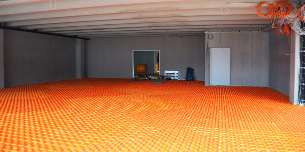 Schlüter-BEKOTEC-THERM, sistema de suelo radiante hidráulico de baja altura para obra nueva y rehabilitación