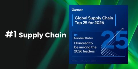 El Gartner Supply Chain Top 25 vuelve a situar a Schneider Electric al frente del ranking