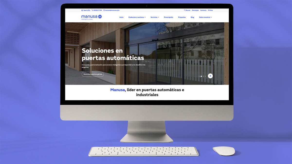 El nuevo recinto de Manusa combina puertas automáticas, puertas industriales y control de accesos inteligente en un solo espacio