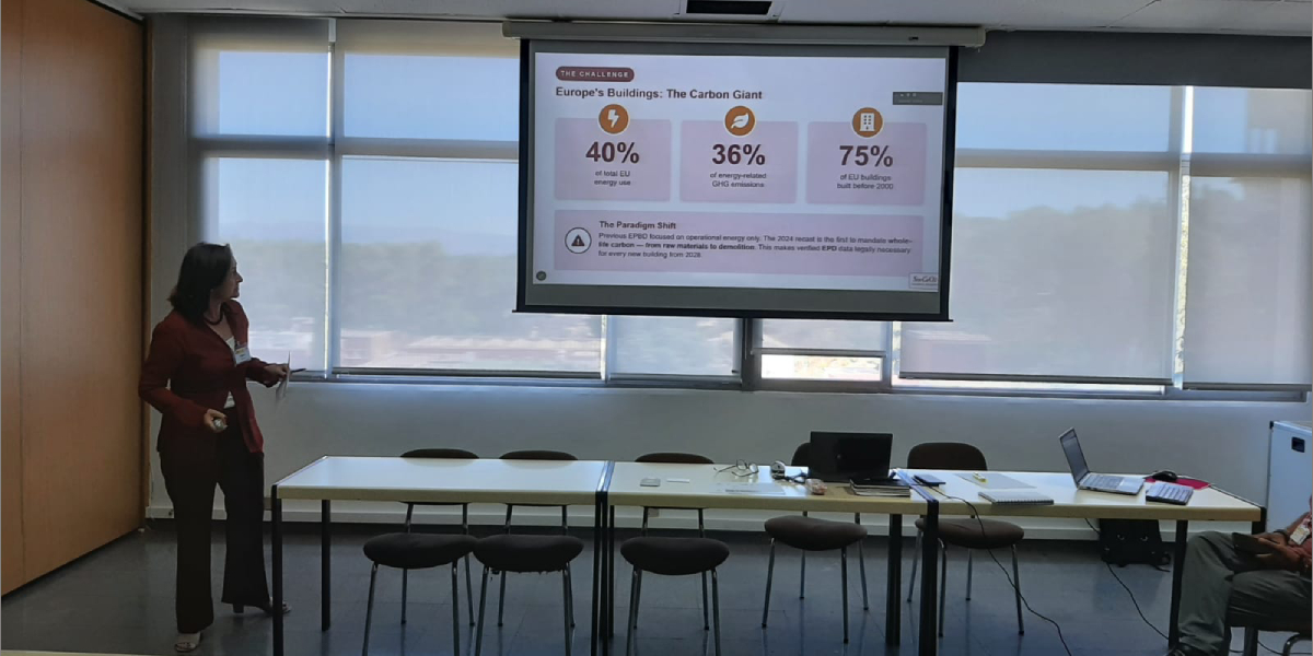 Imagen del taller nacional del proyecto CO2NSTRUCT impartido en la sede de Madrid del CIEMAT.