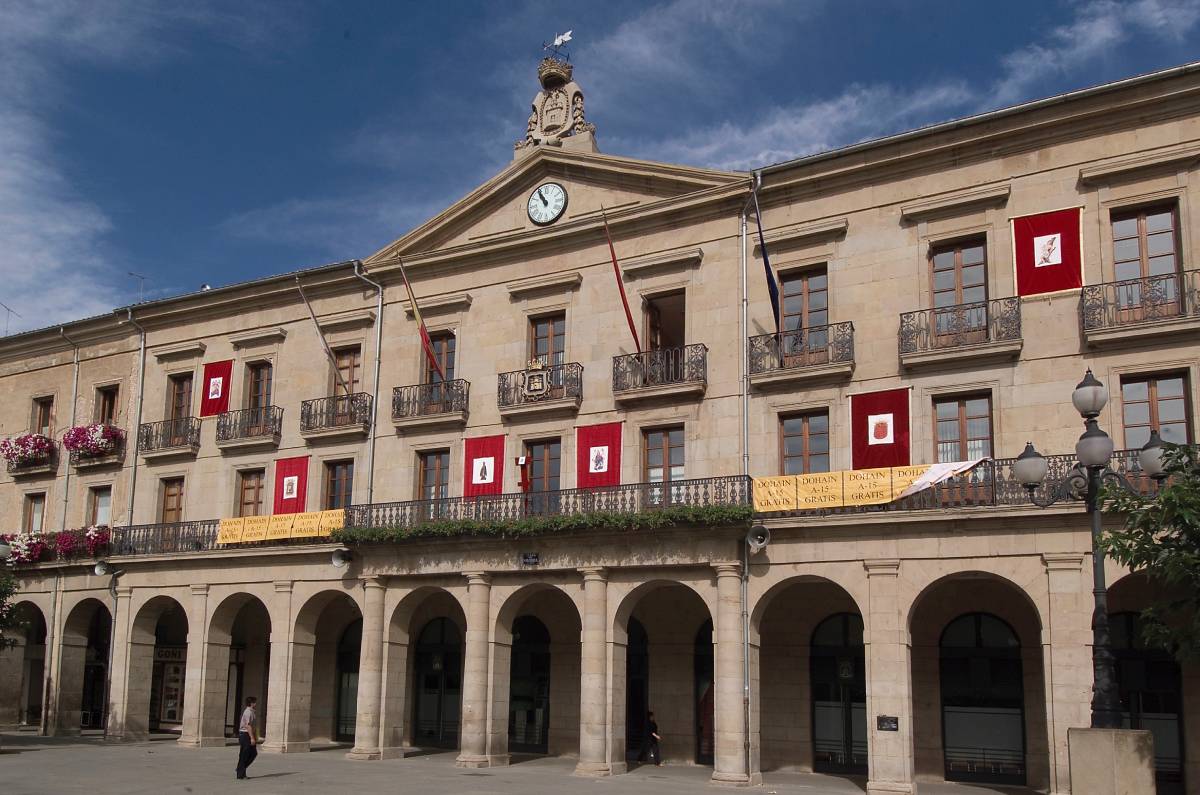 Imagen del ayuntamiento de Tafalla