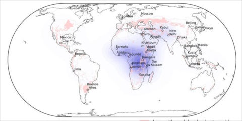 Un mapa global identifica las áreas donde los edificios son más vulnerables al cambio climático