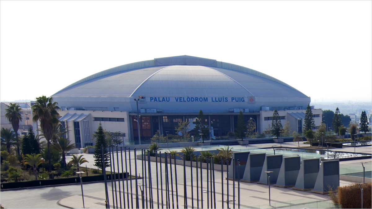 Las obras para reparar las filtraciones del Palau Velòdrom Lluís Puig de Valencia se licitan