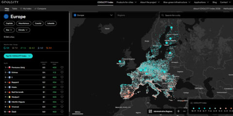 El proyecto Coolcity desarrolla una plataforma para evaluar la resiliencia climática de las ciudades europeas