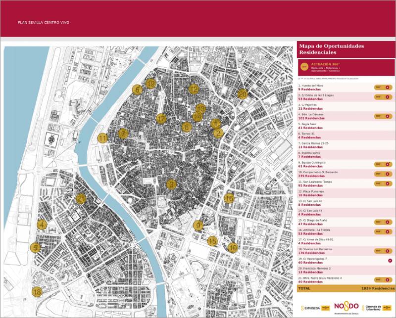 Mapa de Oportunidades Residenciales