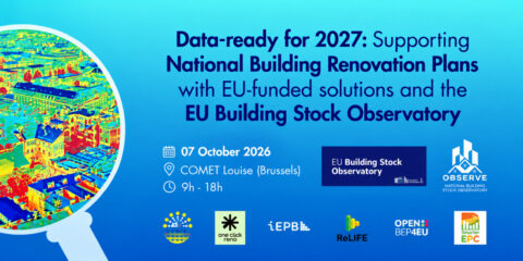 Jornada europea sobre la aplicación de la EPBD y los planes nacionales de renovación de edificios