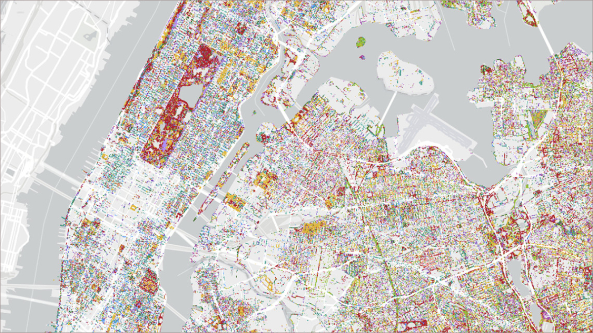 Mapa interactivo del arbolado de Nueva York, con datos de 1,8 millones de árboles para analizar el calor urbano.