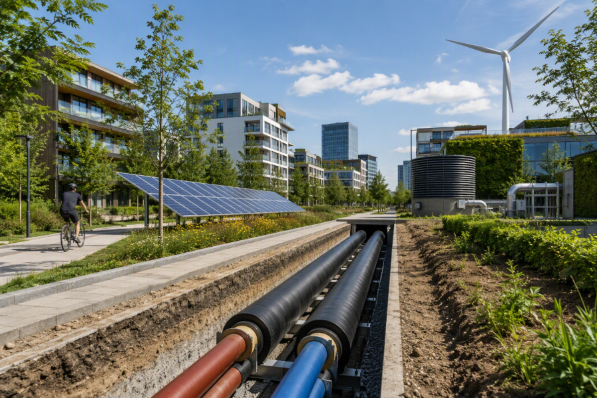 Foro de Descarbonización Urbana de Tecnalia en Vitoria-Gasteiz sobre redes de calor y frío para ciudades.