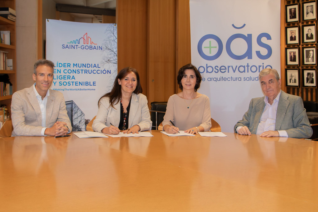 Saint-Gobain refuerza su compromiso con la arquitectura saludable al integrarse como socio protector del OAS