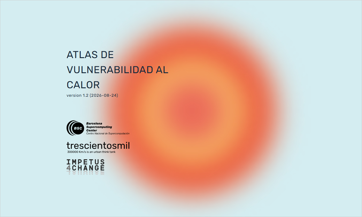 El Atlas de vulnerabilidad al calor prevé un aumento del 65% en la necesidad de refrigeración de las ciudades españolas para 2050