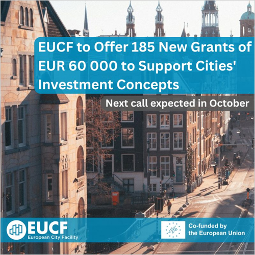 Las próximas convocatorias de European City Facility impulsarán inversiones en energía sostenible