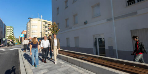Finalizan las obras de rehabilitación integral de 182 viviendas de las Cases dels Ferroviaris de Gandía