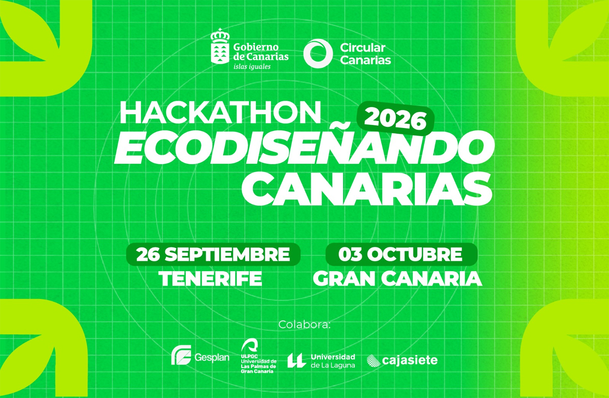 Canarias impulsa un Hackathon de Ecodiseño y Economía Circular para desarrollar soluciones frente a los residuos