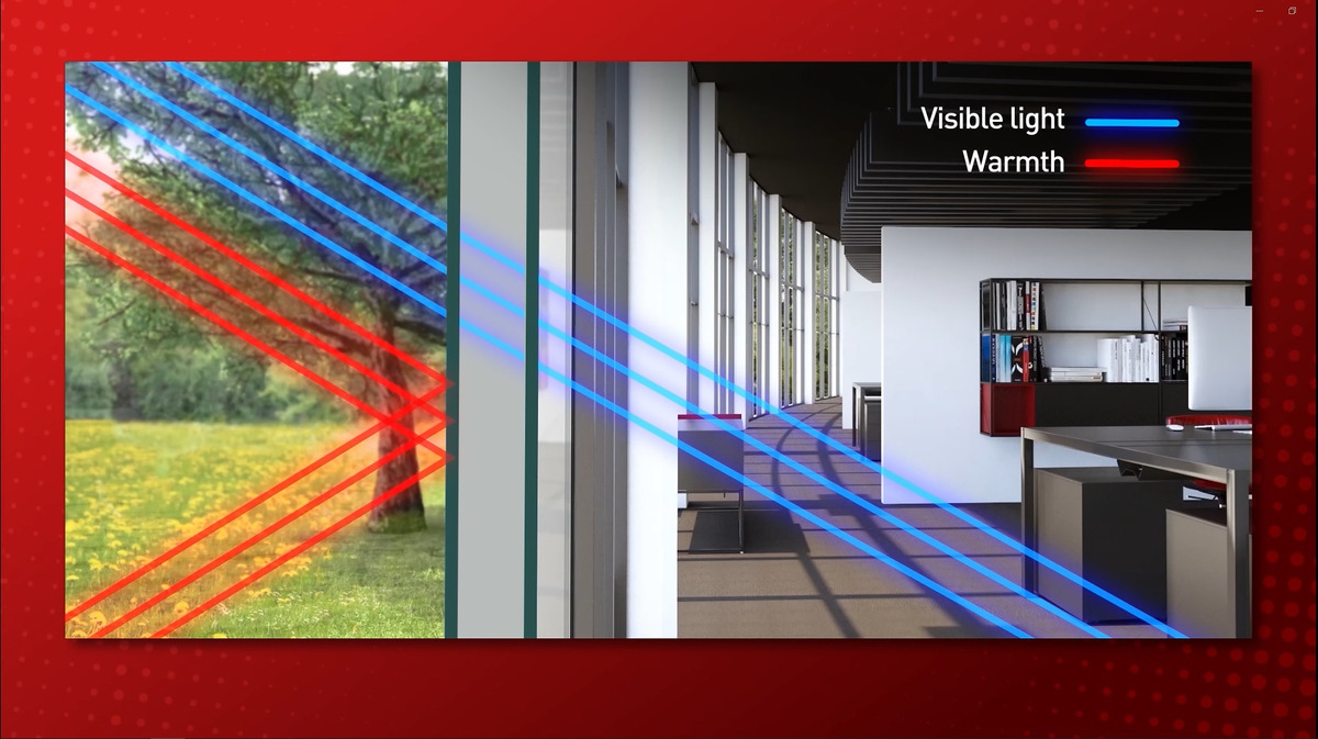 Ventanas inteligentes con vidrio regulable para controlar la entrada de luz solar y mejorar la eficiencia energética en edificios