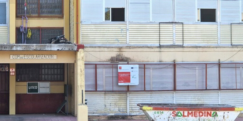 El plazo previsto de ejecución de la obra de rehabilitación de este centro es de nueve meses