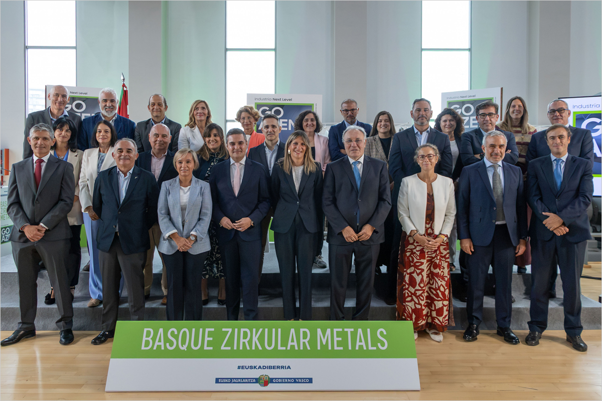 El proyecto Basque Zirkular Metals impulsará la circularidad y descarbonización del acero y los metales