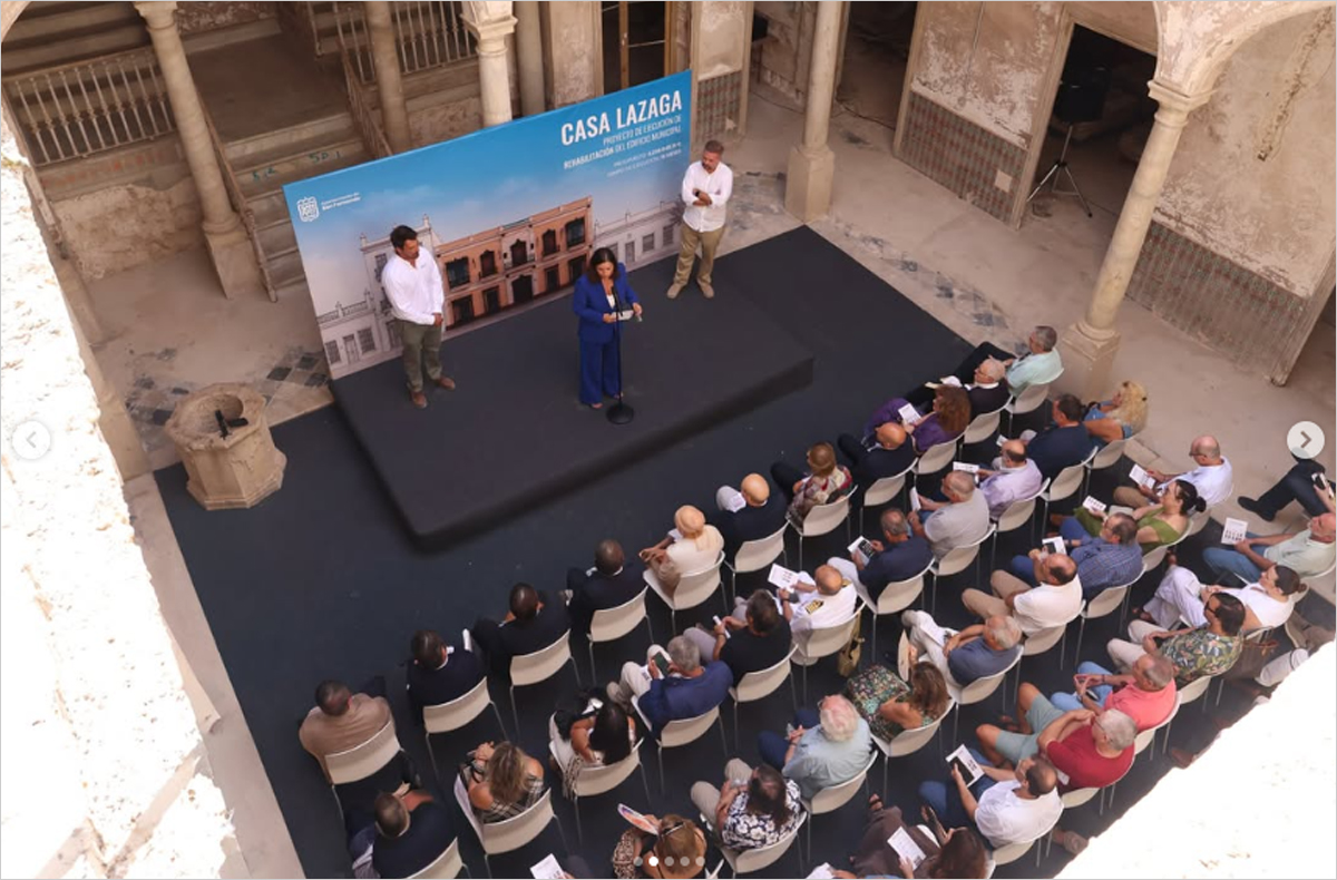 La rehabilitación de la Casa Lazaga en San Fernando combinará conservación patrimonial y eficiencia energética