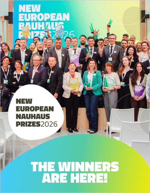 Premios Nueva Bauhaus Europea 2026, con dos proyectos españoles reconocidos por sostenibilidad, inclusión y diseño urbano