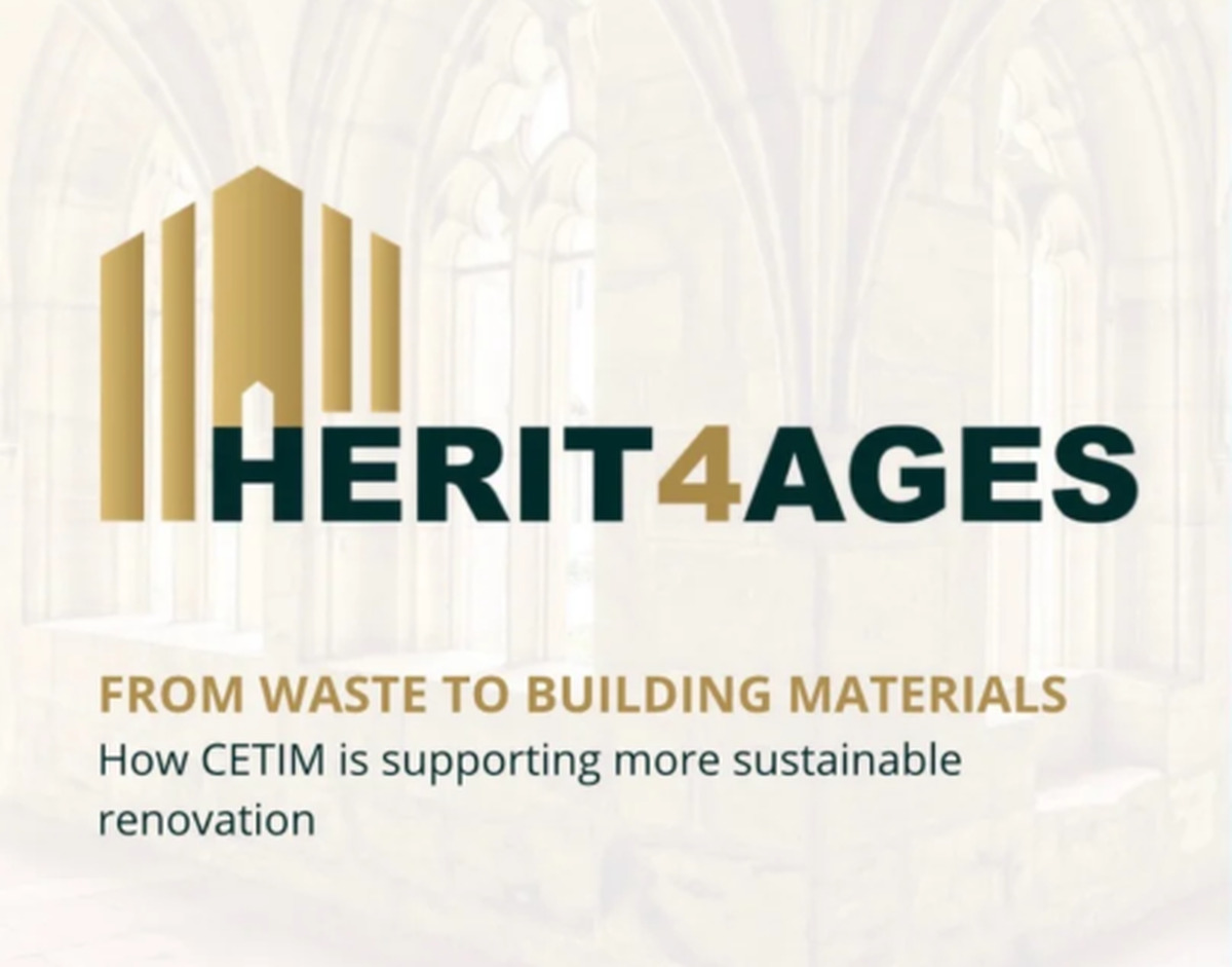 Proyecto HERIT4AGES sobre materiales circulares con residuos locales para rehabilitar edificios históricos