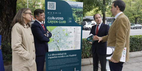 Madrid presenta una guía con 36 espacios y proyectos de infraestructura verde y azul