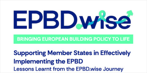 El proyecto EPBD.wise presenta las claves para aplicar la Directiva de eficiencia energética de los edificios