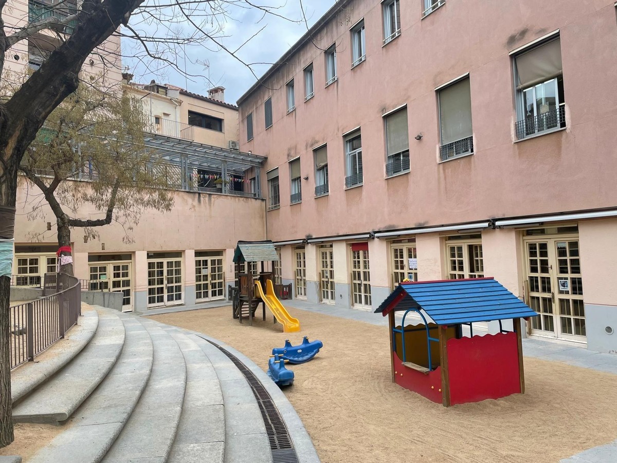 Escuela infantil municipal Les Figueretes de Mataró, objeto de una rehabilitación integral licitada por el Ayuntamiento.