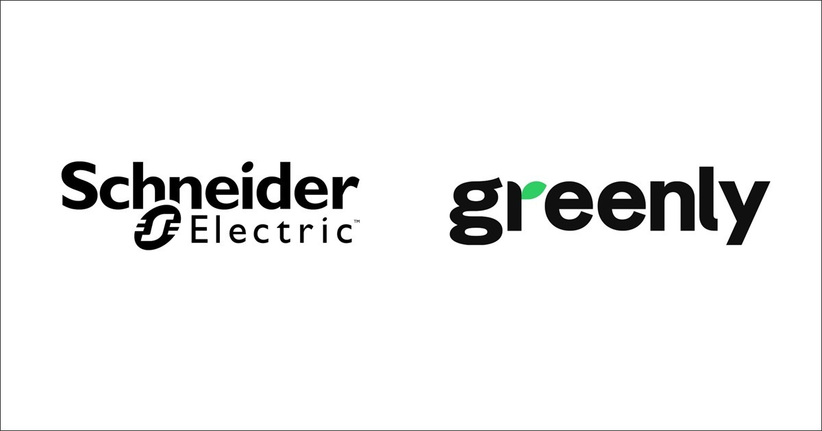 Recurso gráfico sobre descarbonización de pymes, medición de emisiones y eficiencia energética con Schneider Electric y Greenly
